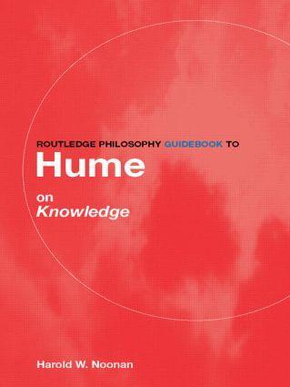 Cover: 9780415150477 | Routledge Philosophy GuideBook to Hume on Knowledge | Harold Noonan