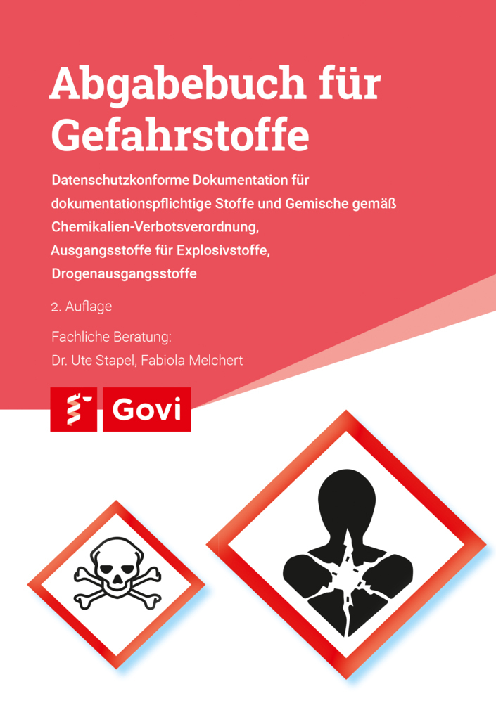 Cover: 4019547001308 | Abgabebuch für Gefahrstoffe | Broschüre | 64 S. | Deutsch | 2023