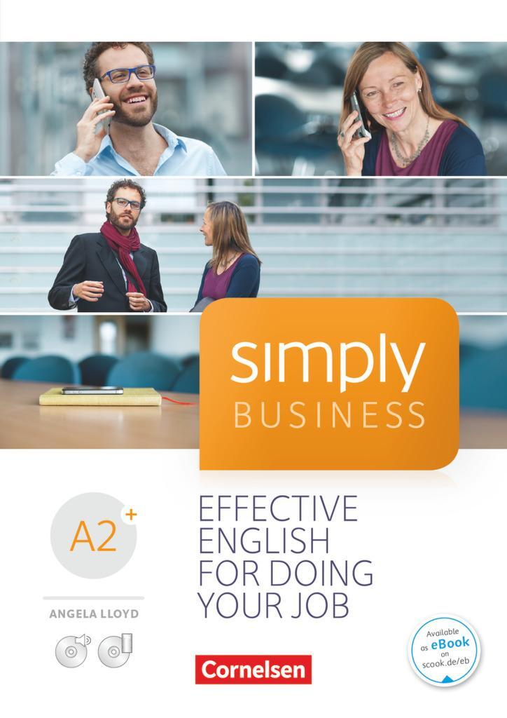 Cover: 9783065204606 | Simply Business A2+ - Coursebook mit Audio-CD und Video-DVD | Lloyd