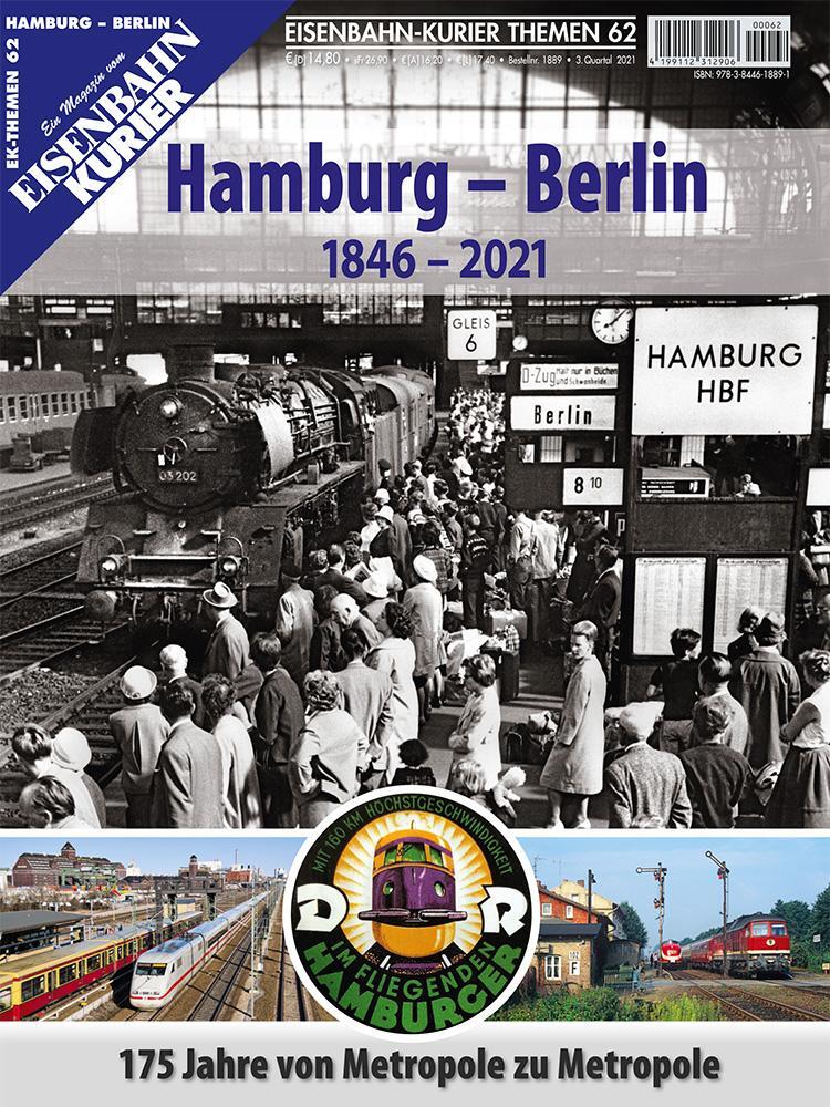 Cover: 9783844618891 | Berlin - Hamburg (1846-2021) | 175 Jahre von Metropole zu Metropole