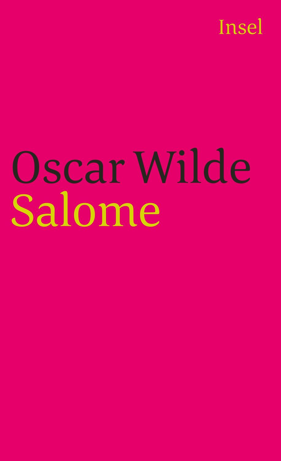 Cover: 9783458318071 | Salome | Oscar Wilde | Taschenbuch | 249 S. | Deutsch | 1975
