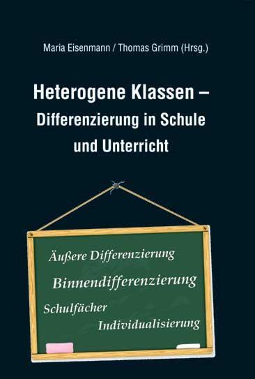 Cover: 9783834008787 | Heterogene Klassen - Differenzierung in Schule und Unterricht | Buch