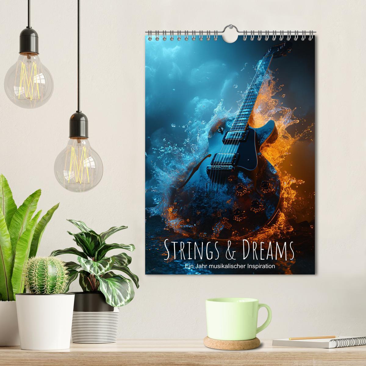 Bild: 9783383763748 | Strings &amp; Dreams: Ein Jahr musikalischer Inspiration (Wandkalender...