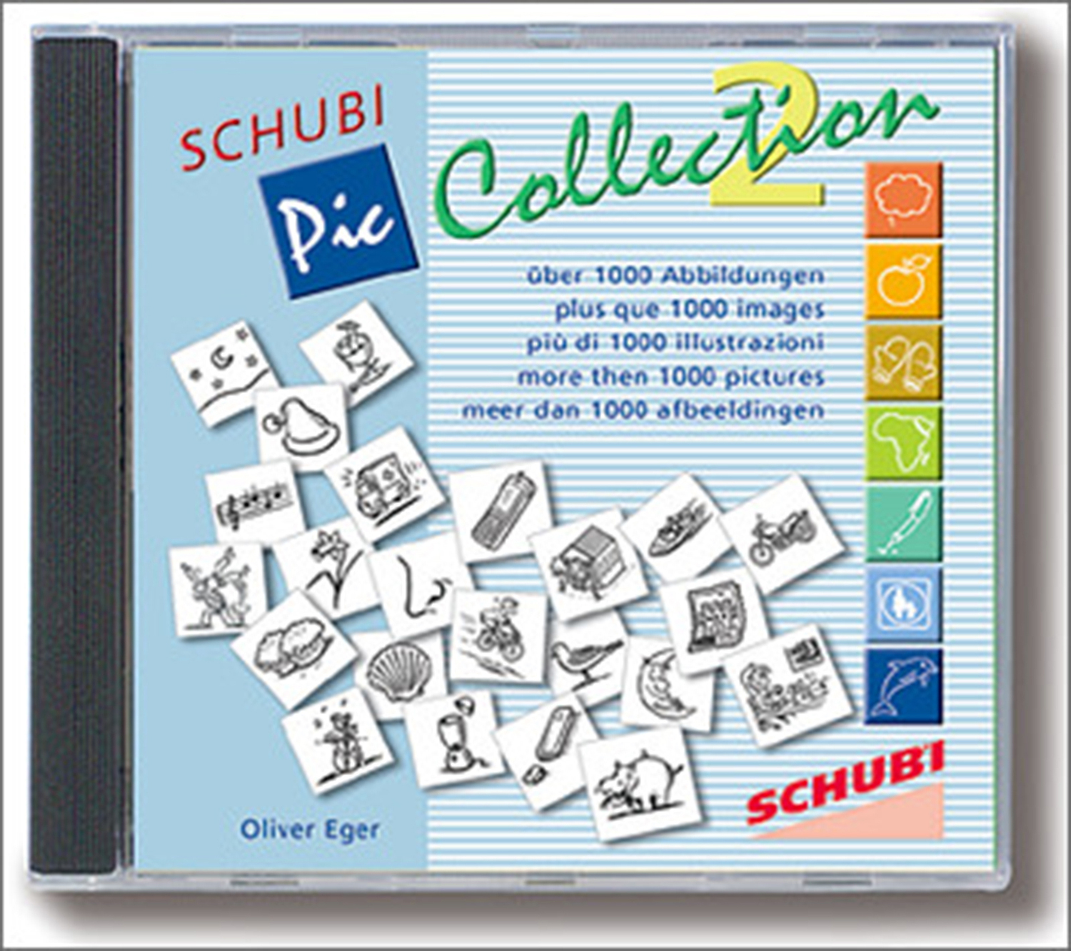 Cover: 9783898917650 | SCHUBI PicCollection 2 | Oliver Eger | SCHUBI PicCollection | CD-ROM