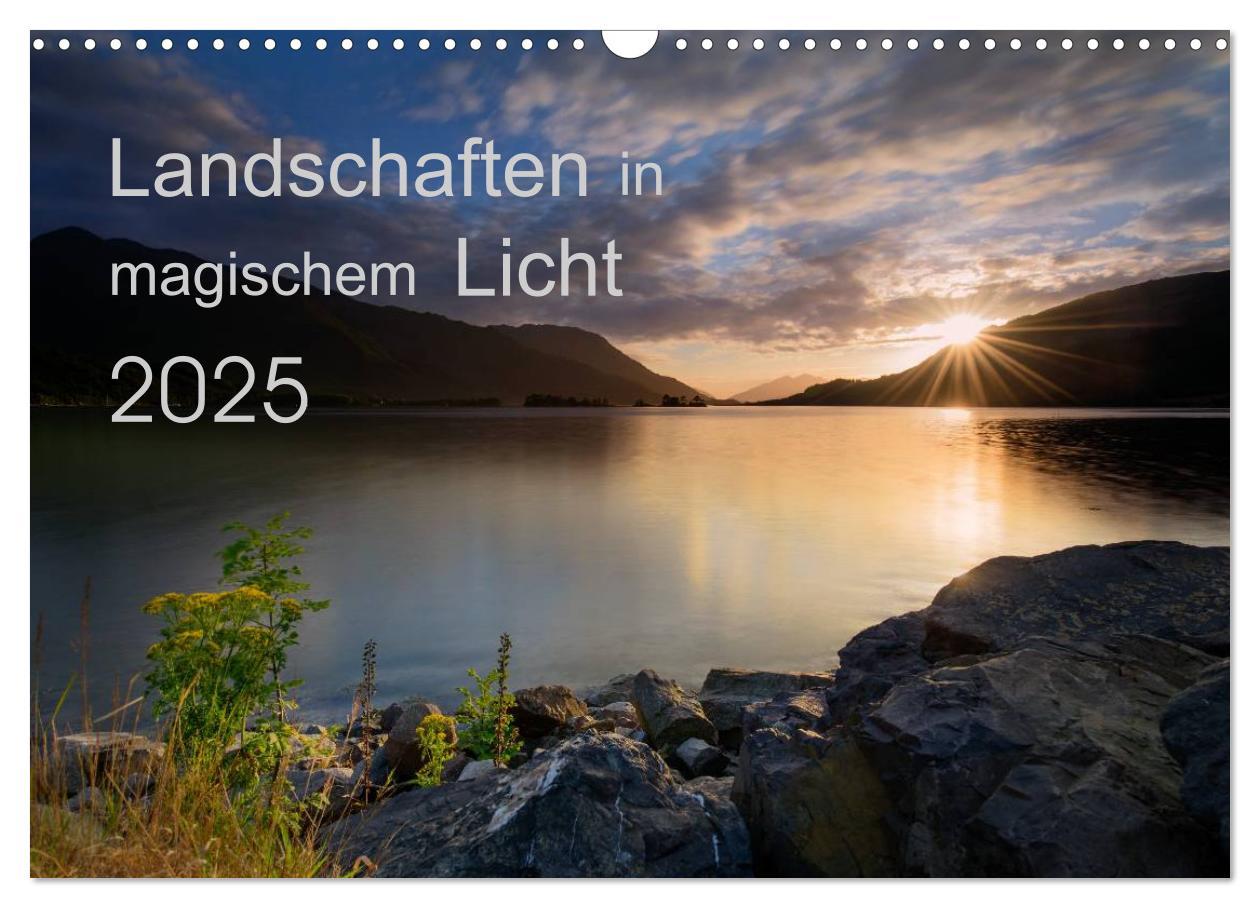 Cover: 9783435558452 | Landschaften im magischen Licht (Wandkalender 2025 DIN A3 quer),...