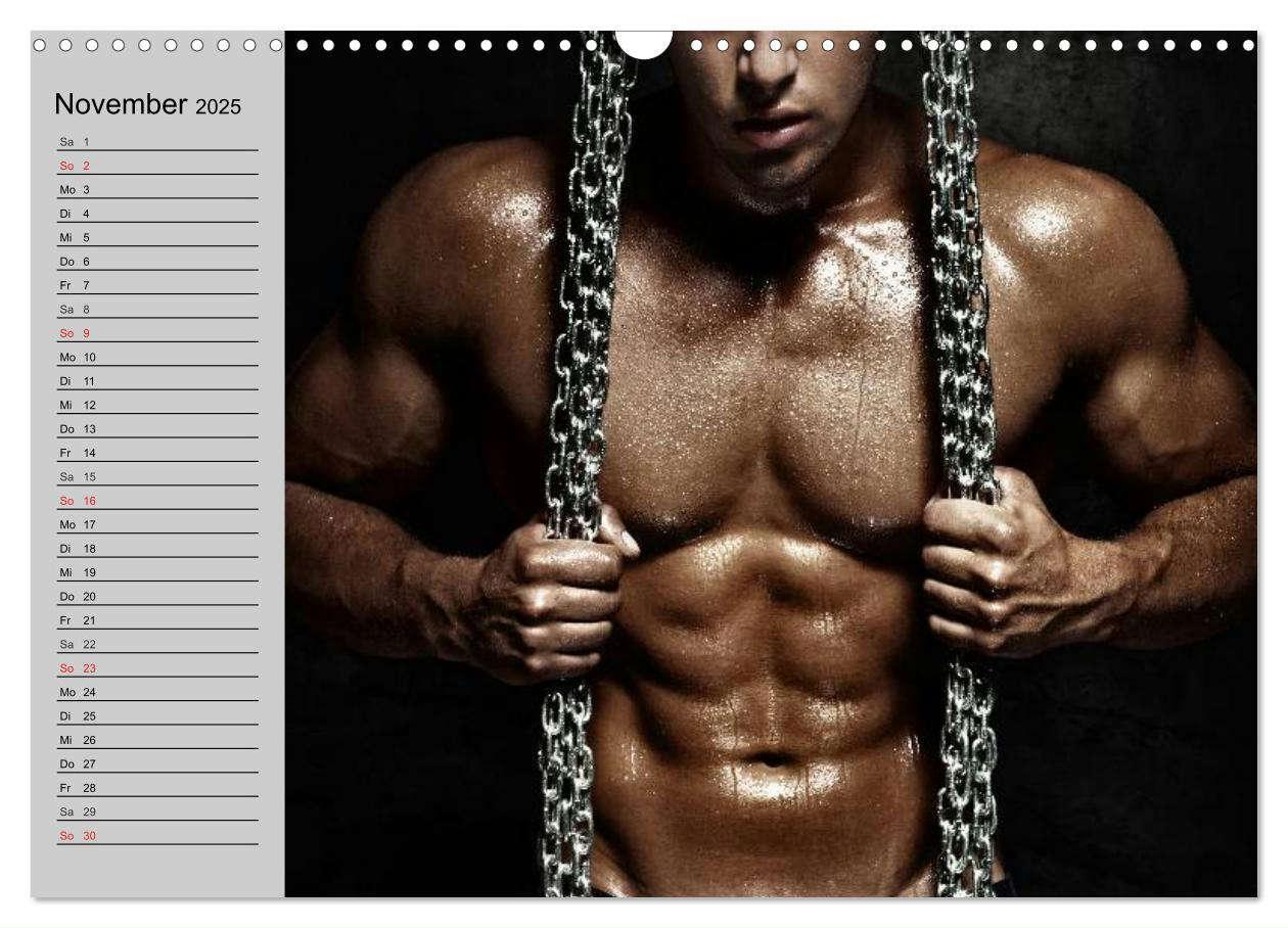 Bild: 9783435540594 | Erotische Männer. Adonis und Co. (Wandkalender 2025 DIN A3 quer),...