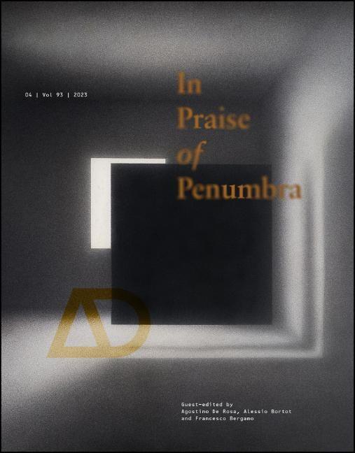 Cover: 9781119983965 | In Praise of Penumbra | A De Rosa | Taschenbuch | Architectural Design
