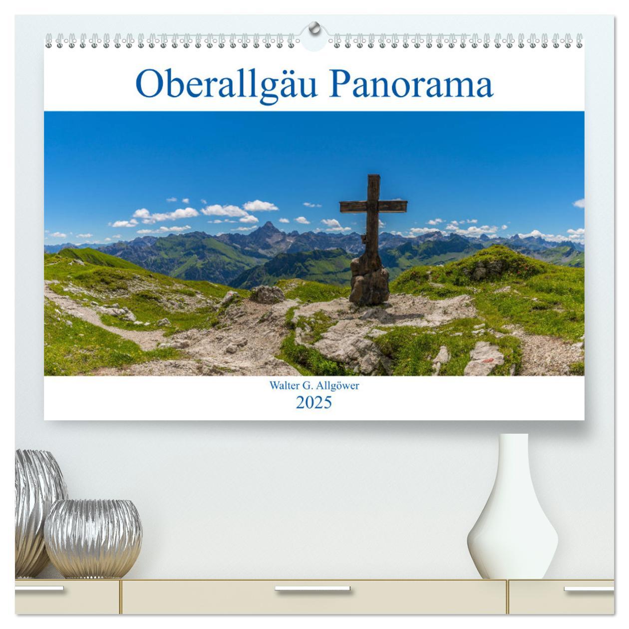 Cover: 9783435352814 | Oberallgäu Panorama (hochwertiger Premium Wandkalender 2025 DIN A2...