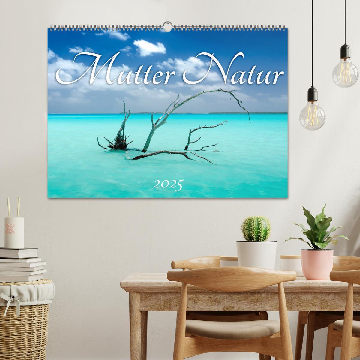 Bild: 9783435345434 | Mutter Natur (Wandkalender 2025 DIN A2 quer), CALVENDO Monatskalender