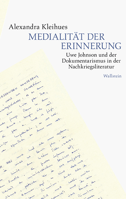 Cover: 9783835315617 | Medialität der Erinnerung | Alexandra Kleihues | Buch | 412 S. | 2015