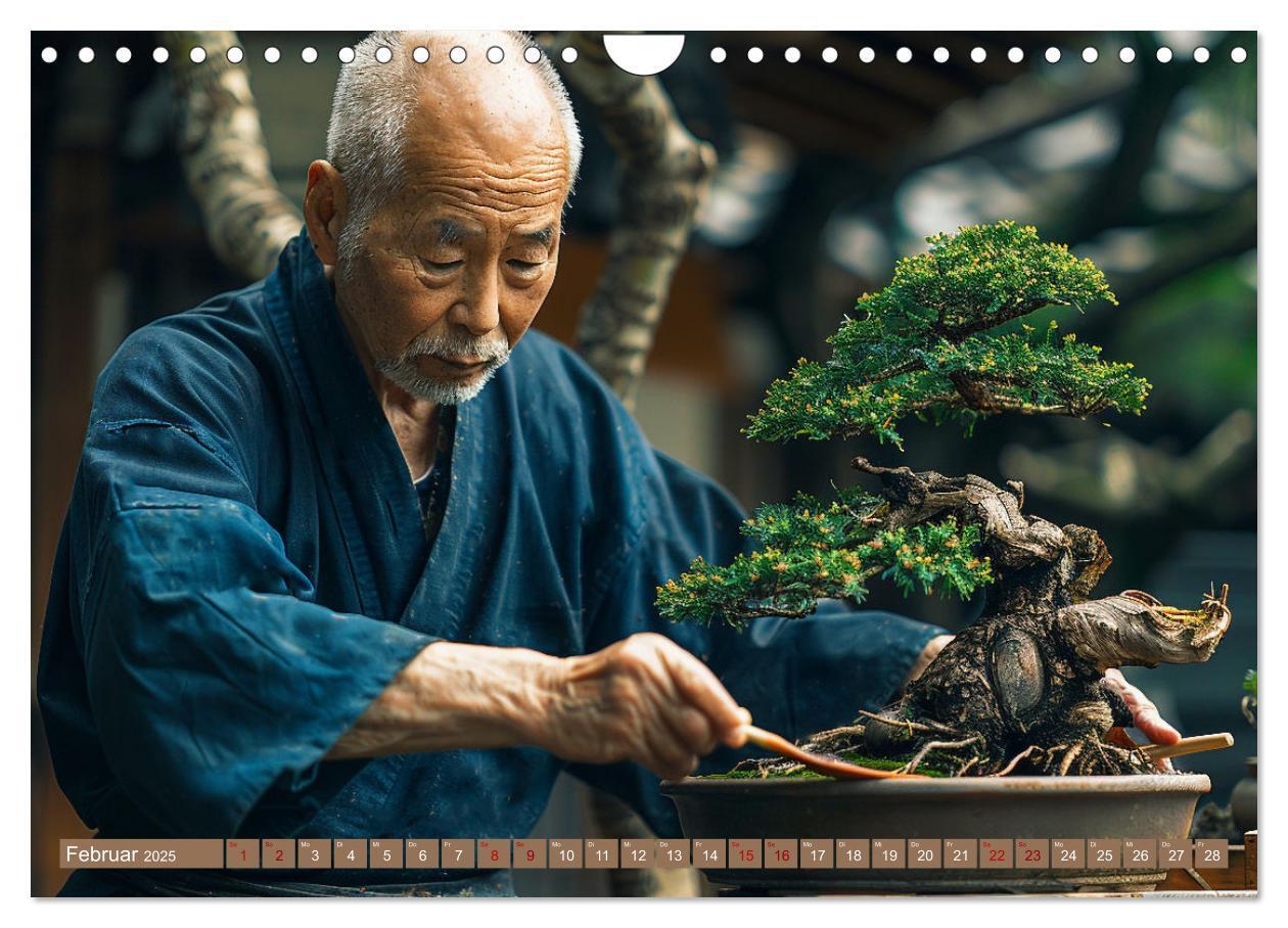 Bild: 9783383822230 | Bonsai meditativ (Wandkalender 2025 DIN A4 quer), CALVENDO...