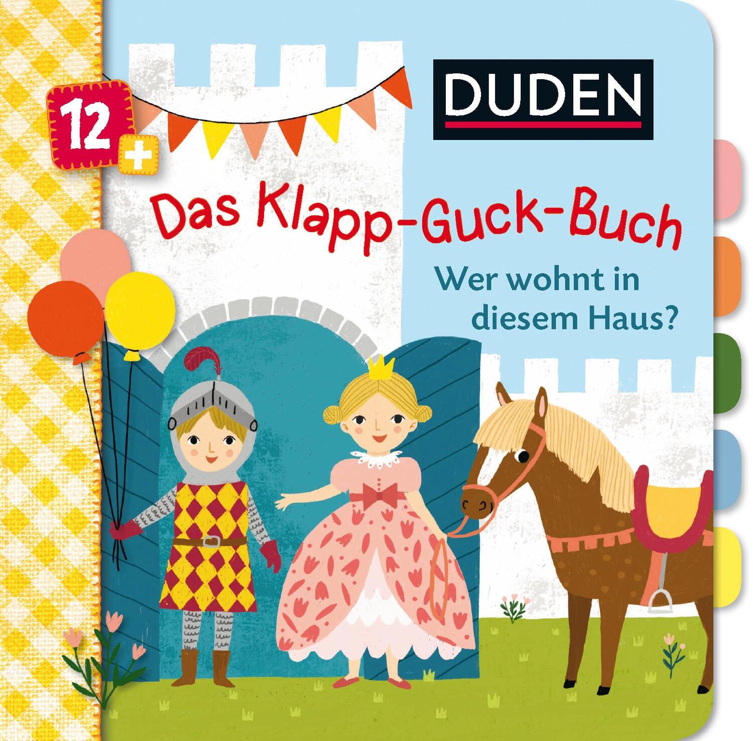 Cover: 9783737333993 | Duden 12+: Das Klapp-Guck-Buch: Wer wohnt in diesem Haus? | Weber