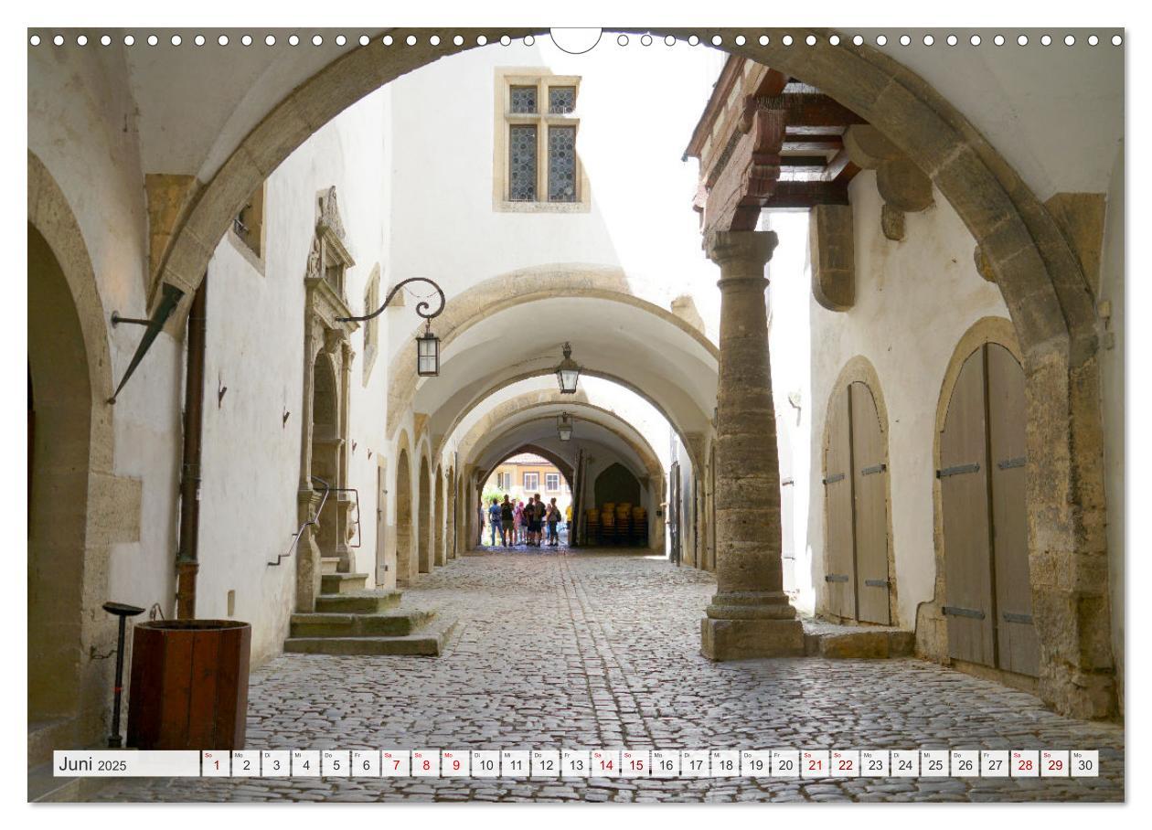 Bild: 9783435010134 | Rothenburg ob der Tauber. Sehenswürdigkeiten. (Wandkalender 2025...