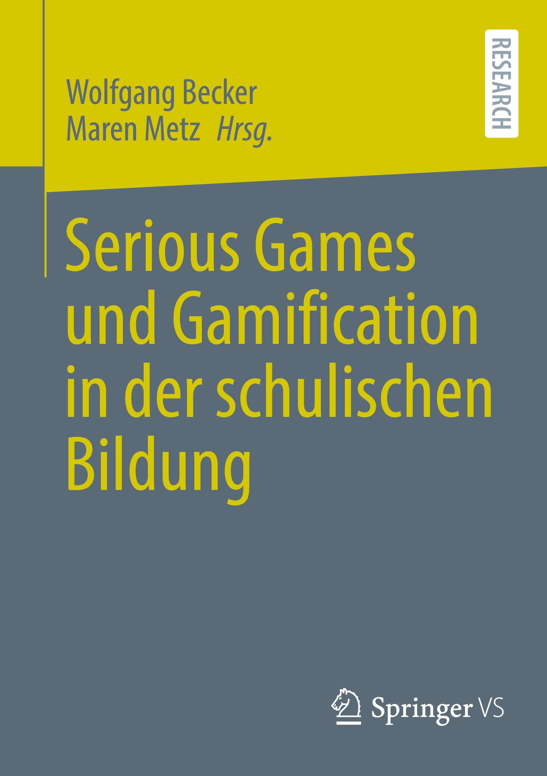 Cover: 9783658443160 | Serious Games und Gamification in der schulischen Bildung | Buch