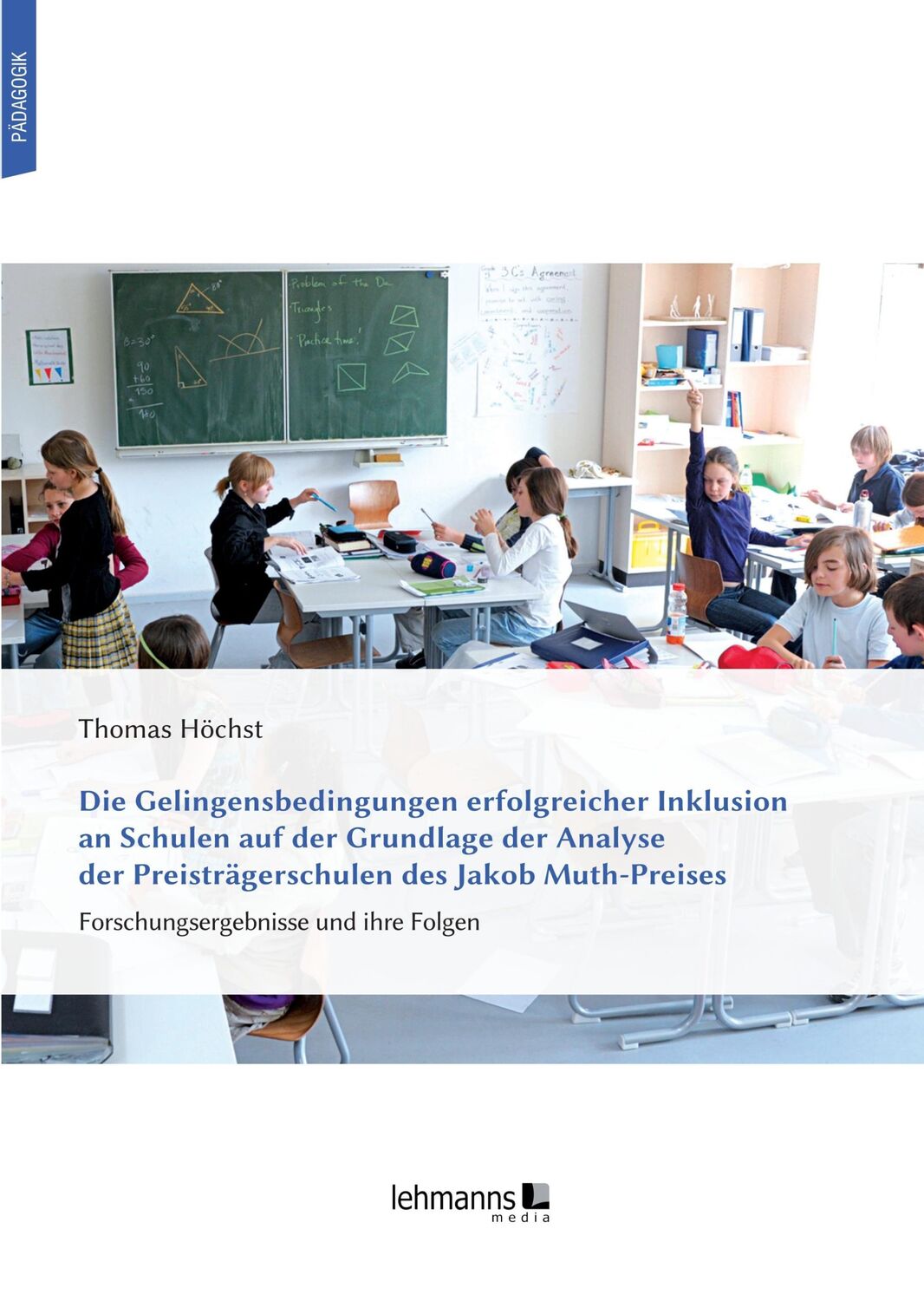 Cover: 9783965432987 | Die Gelingensbedingungen erfolgreicher Inklusion an Schulen auf der...