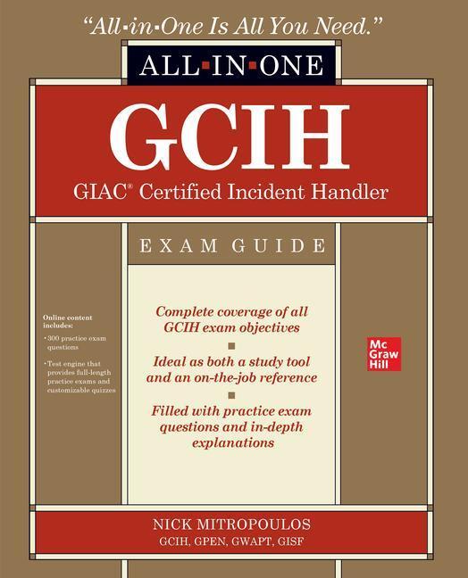 Cover: 9781260461626 | GCIH GIAC Certified Incident Handler All-in-One Exam Guide | Buch