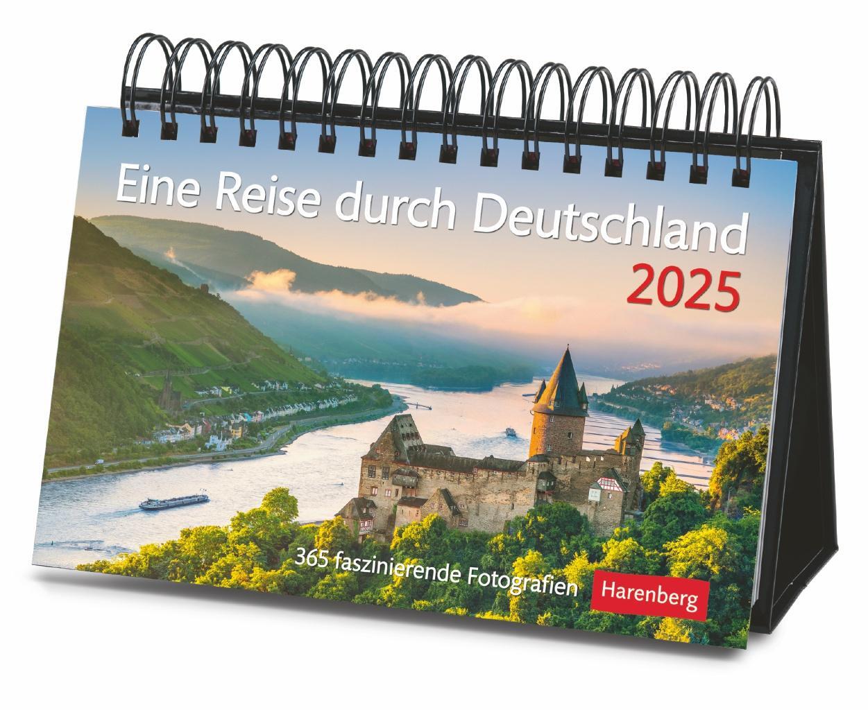 Cover: 9783840033964 | Eine Reise durch Deutschland Premiumkalender 2025 - 365...