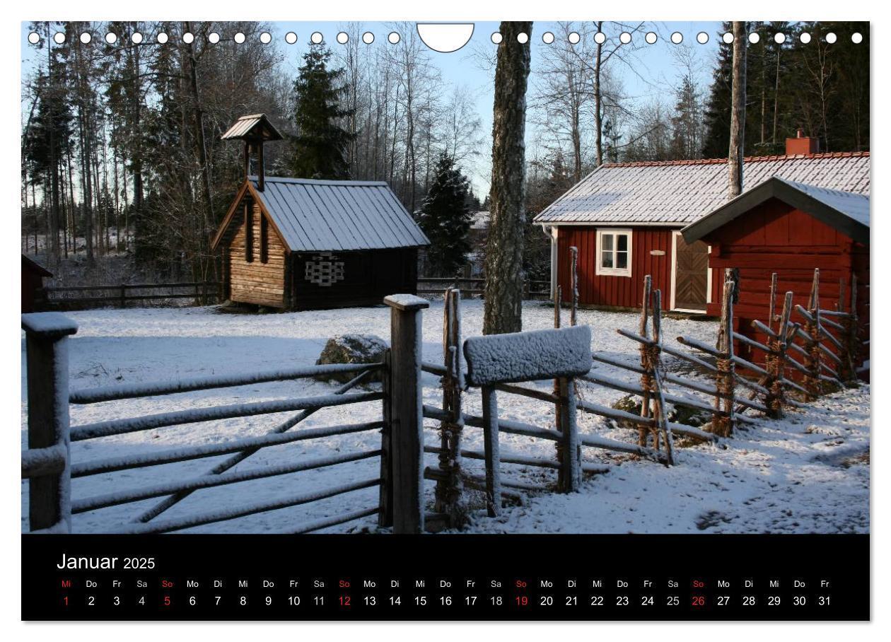 Bild: 9783435783861 | Südschweden (Wandkalender 2025 DIN A4 quer), CALVENDO Monatskalender