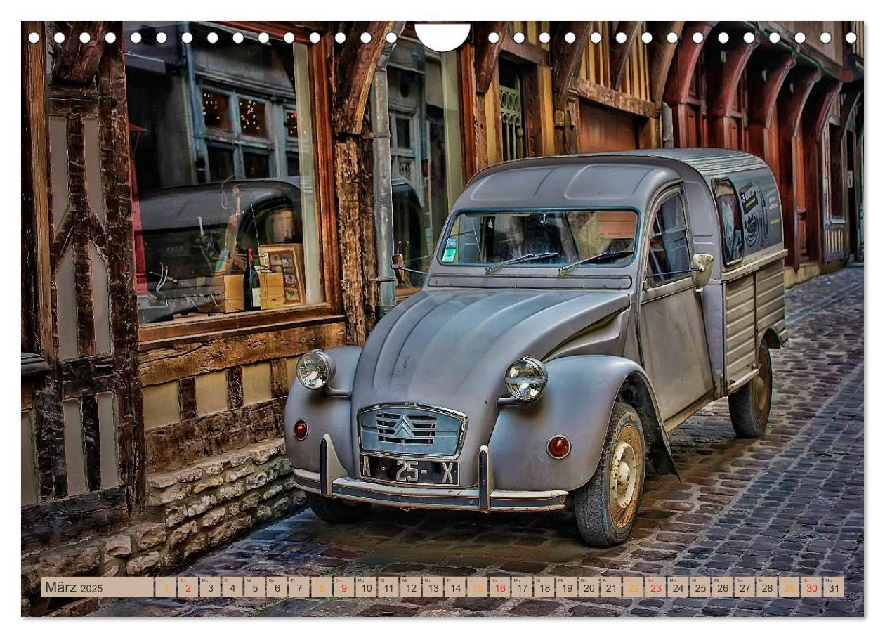 Bild: 9783435573691 | Citroën 2CV - die Ente (Wandkalender 2025 DIN A4 quer), CALVENDO...