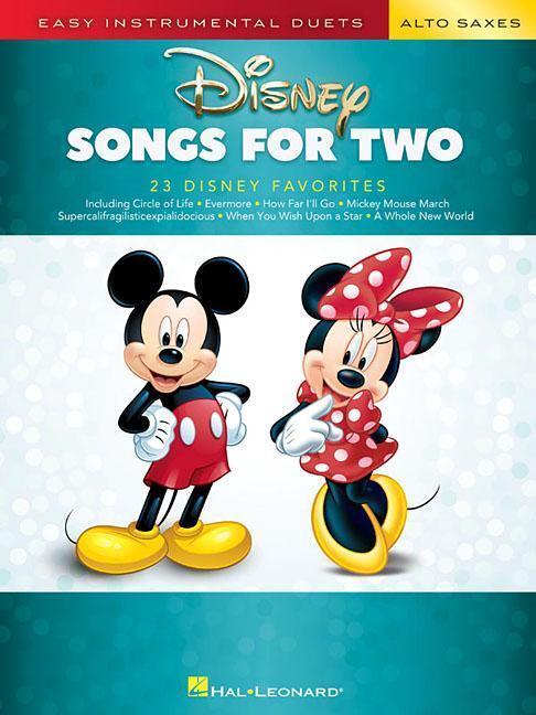 Cover: 888680853181 | Disney Songs for Two Alto Saxes | Easy Instrumental Duets | Buch