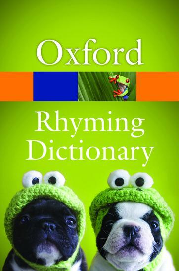 Cover: 9780199674220 | New Oxford Rhyming Dictionary | Oxford Languages | Taschenbuch | 2013