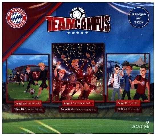 Cover: 4061229268776 | FC Bayern - Team Campus (Fußball) Hörspielbox. Box.2, 3 Audio-CD | CD