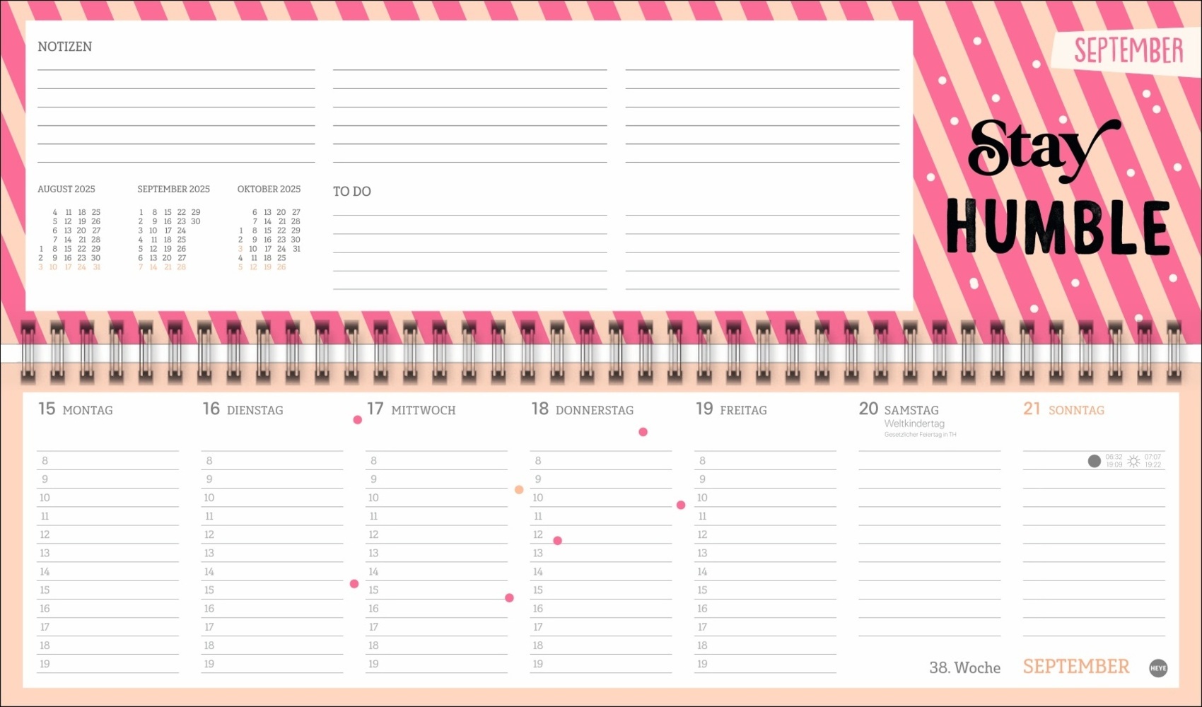 Bild: 9783756406609 | Design Wochenquerplaner 2025 | Kalender | Spiralbindung | 112 S.