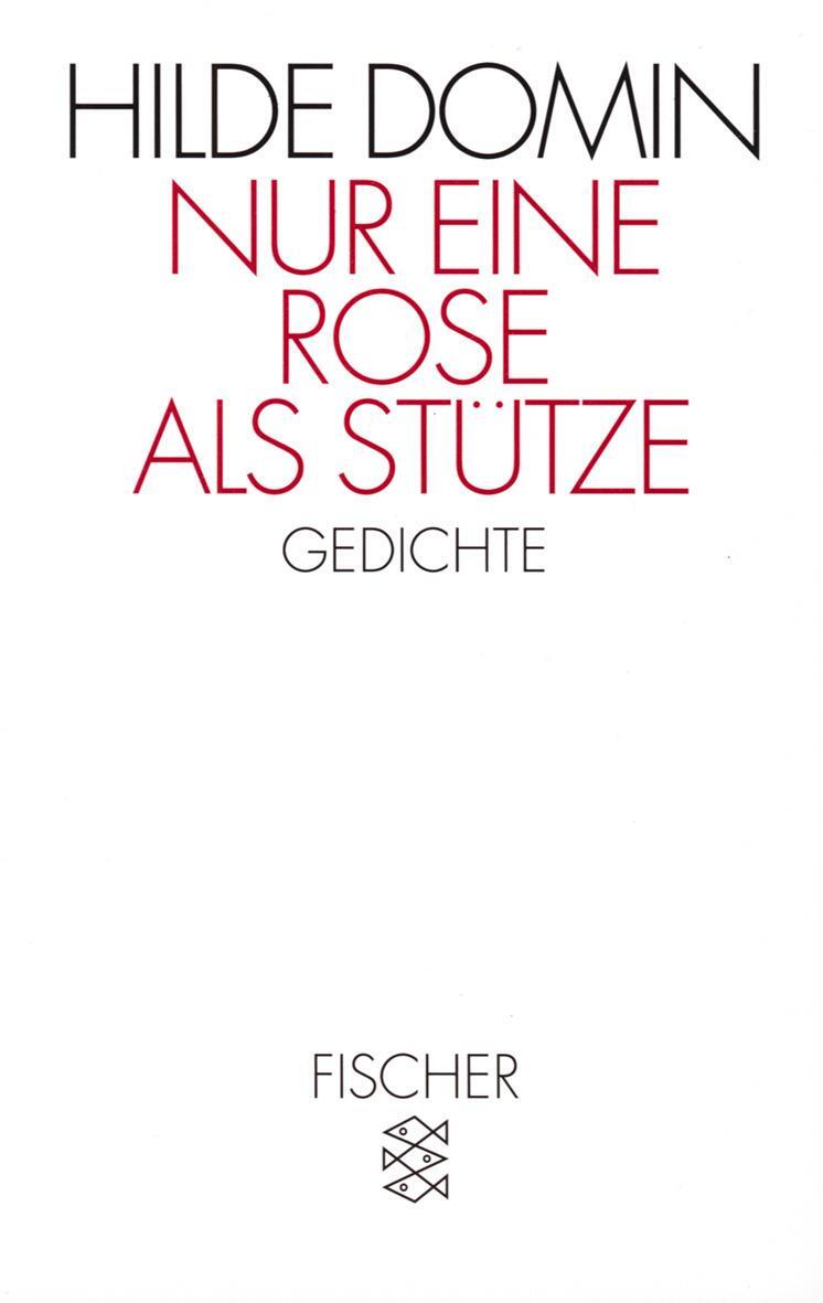 Cover: 9783596122073 | Nur eine Rose als Stütze | Hilde Domin | Taschenbuch | Deutsch | 1994