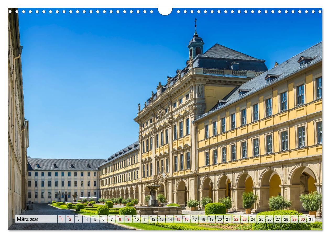 Bild: 9783435448227 | WÜRZBURG Historisches Stadtherz (Wandkalender 2025 DIN A3 quer),...