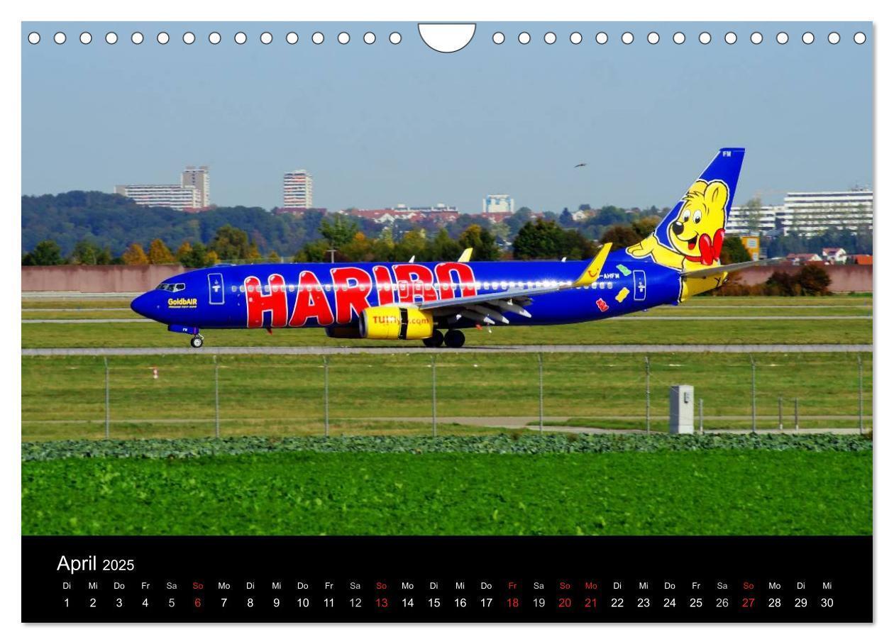 Bild: 9783435818860 | Giganten der Lüfte am Airport Stuttgart (Wandkalender 2025 DIN A4...