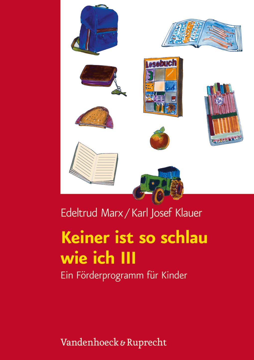 Cover: 9783525790250 | Keiner ist so schlau wie ich 3 | Edeltrud Marx (u. a.) | Taschenbuch