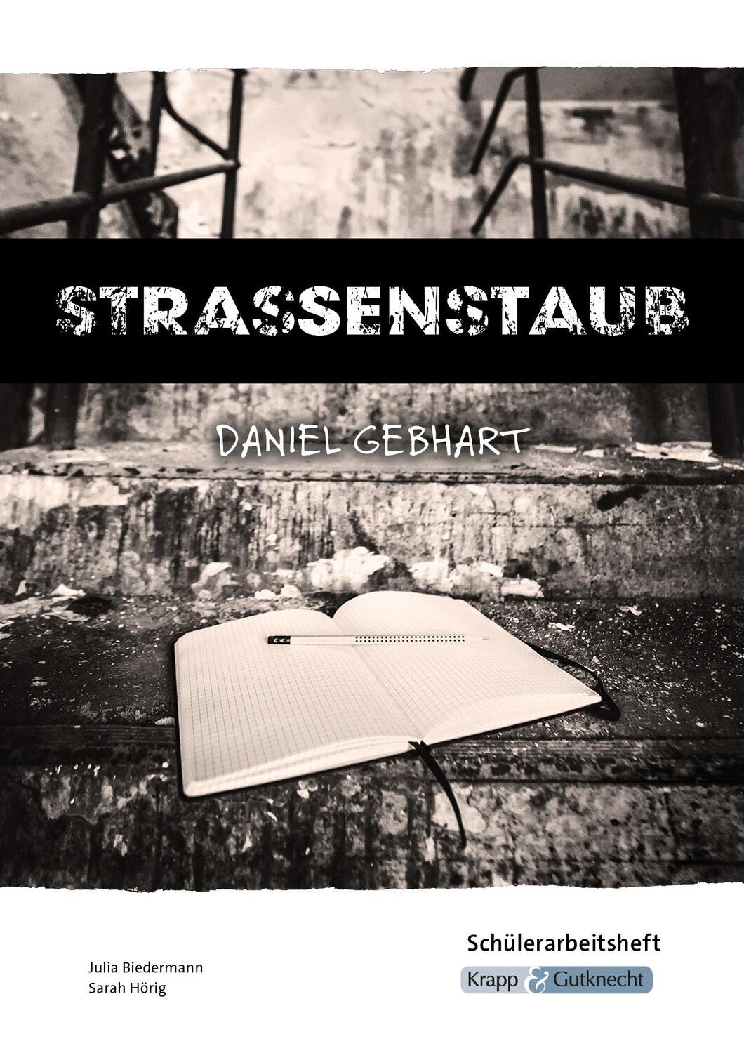 Cover: 9783963233371 | Strassenstaub - Daniel Gebhart - Schülerarbeitsheft | Gebhart (u. a.)