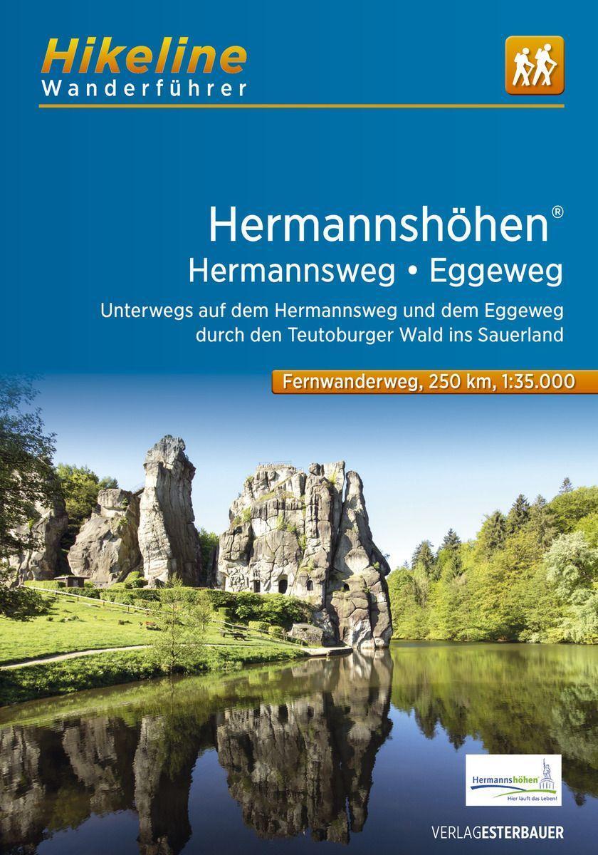 Cover: 9783711100382 | Fernwanderweg Hermannshöhen - Hermannsweg - Eggeweg | Verlag | Buch