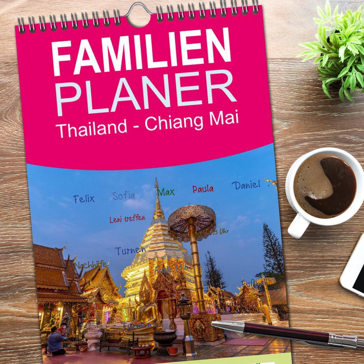 Bild: 9783457094600 | Familienplaner 2025 - Thailand - Chiang Mai mit 5 Spalten...