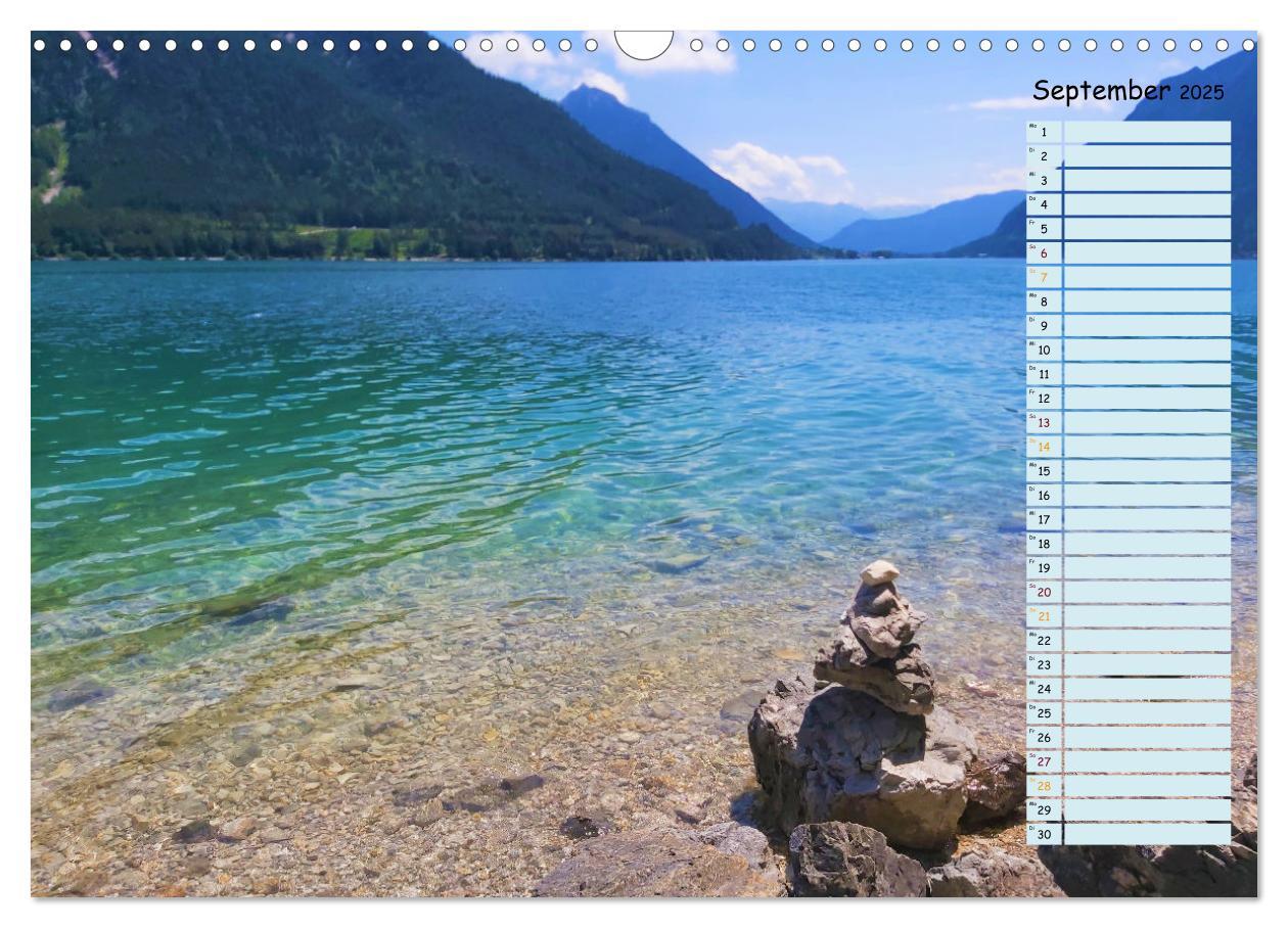 Bild: 9783383977480 | Auszeit am Achensee Tirol (Wandkalender 2025 DIN A3 quer), CALVENDO...