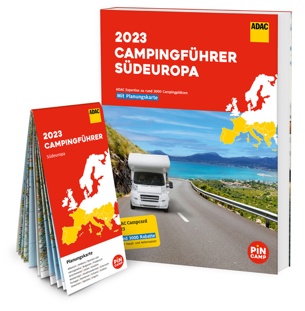 Cover: 9783986450298 | ADAC Campingführer Südeuropa 2023 | Taschenbuch | Klappenbroschur