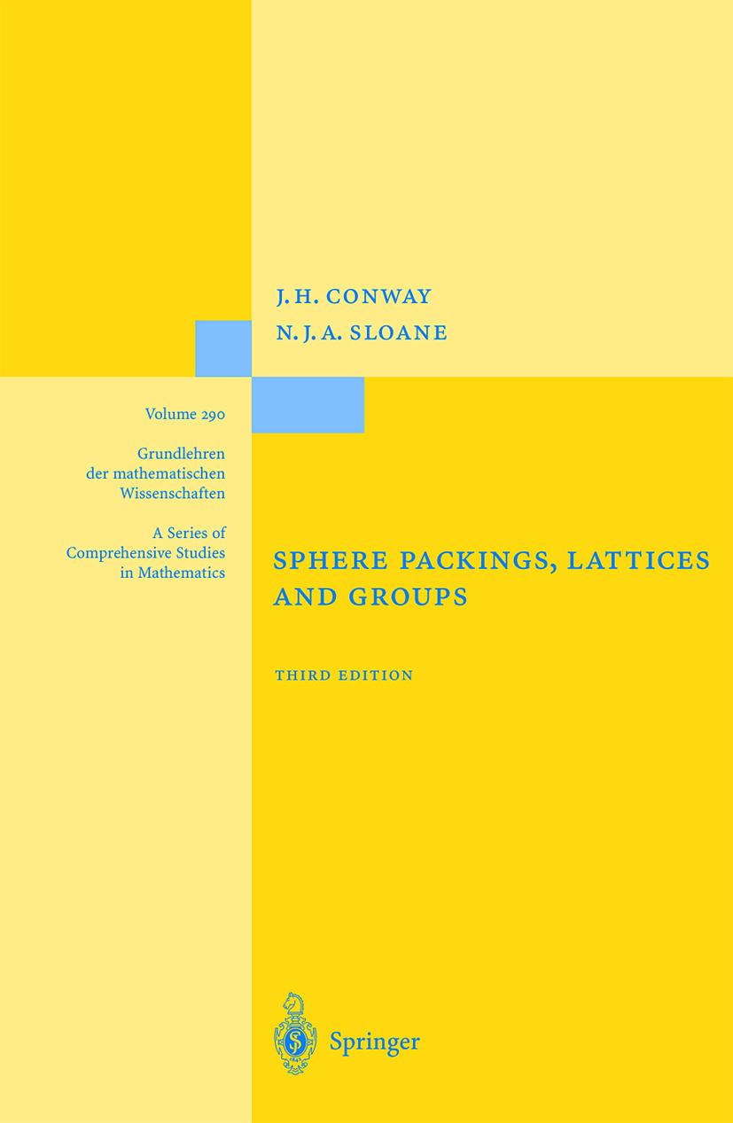 Cover: 9780387985855 | Sphere Packings, Lattices and Groups | Neil J. A. Sloane (u. a.)