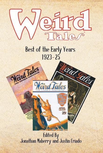 Cover: 9781680573671 | Weird Tales | Best of the Early Years 1923-25 | Harry Houdini | Buch