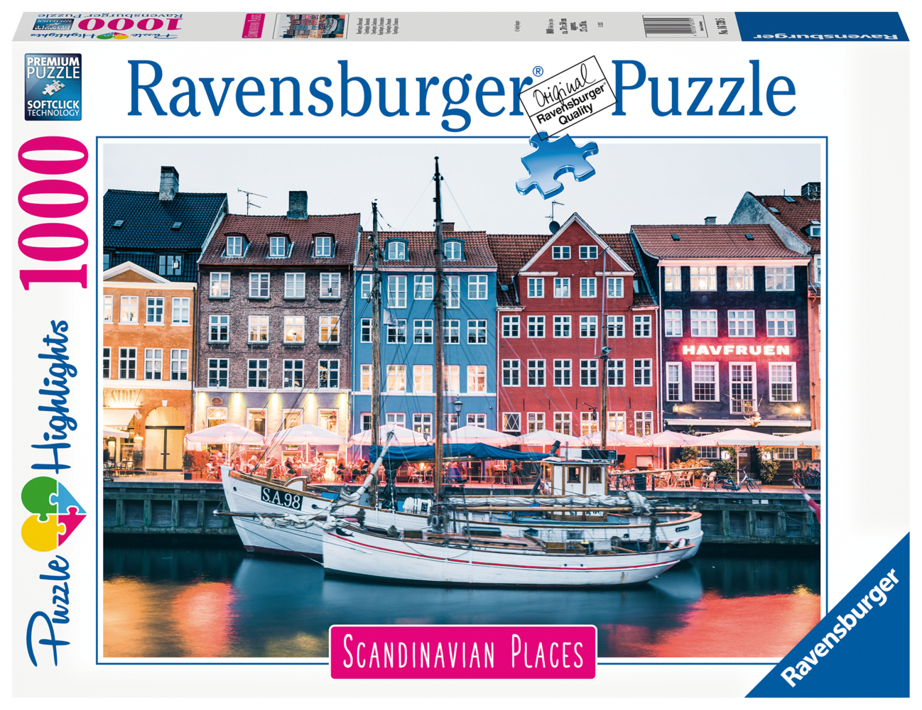 Cover: 4005556167395 | Ravensburger Puzzle Scandinavian Places 16739 - Kopenhagen,...
