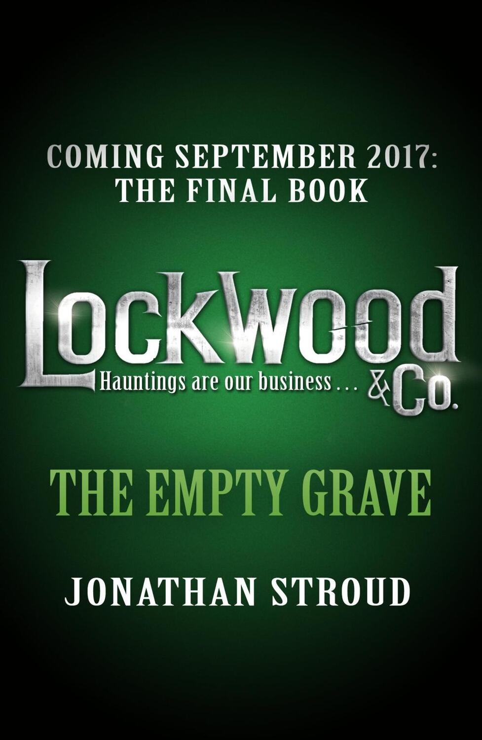 Cover: 9780552575799 | Lockwood & Co 05: The Empty Grave | Jonathan Stroud | Taschenbuch