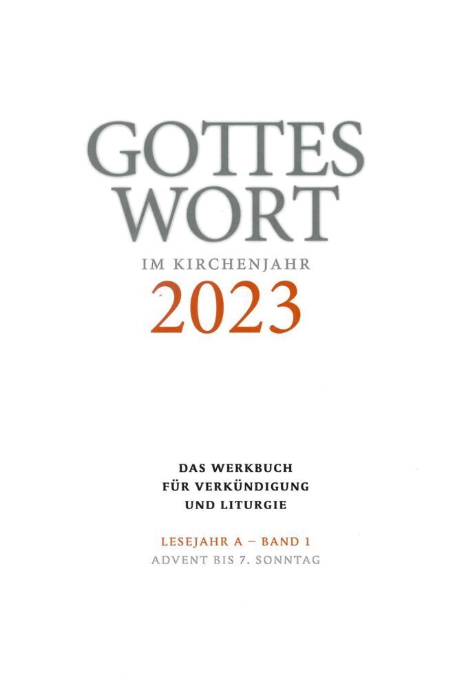 Cover: 9783429058289 | Gottes Wort im Kirchenjahr | Christoph Heinemann | Taschenbuch | 2022