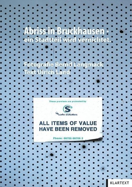 Cover: 9783837514940 | Abriss in Bruckhausen - ein Stadtteil wird vernichtet | Ulrich Lang