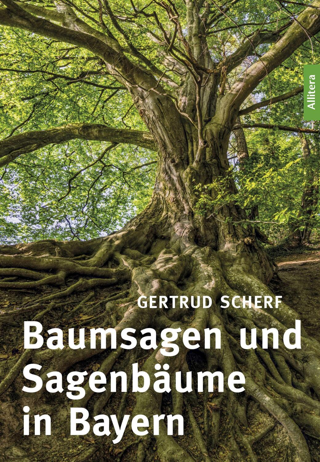 Cover: 9783962332877 | Baumsagen und Sagenbäume in Bayern | Gertrud Scherf | Taschenbuch