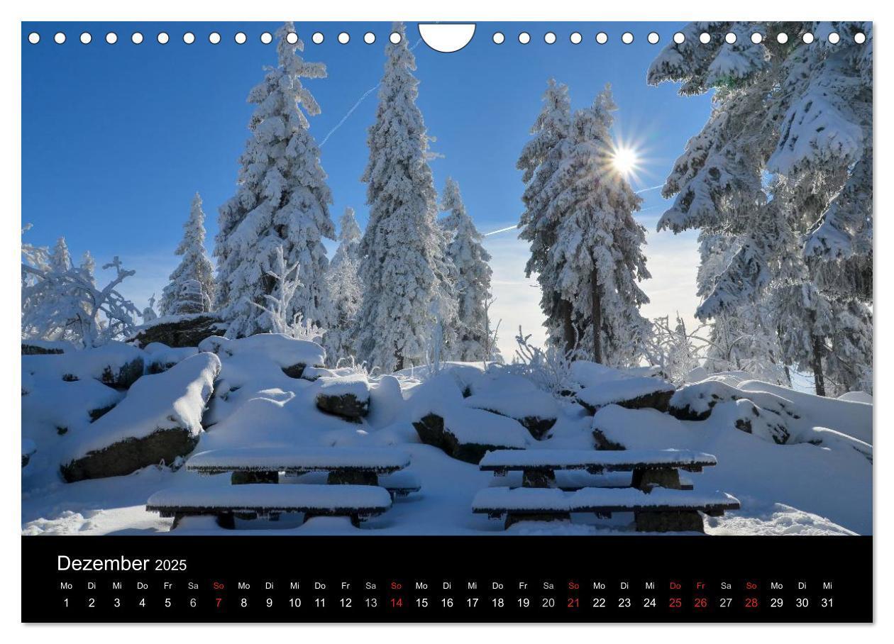 Bild: 9783435657827 | Rund um den Ochsenkopf (Wandkalender 2025 DIN A4 quer), CALVENDO...