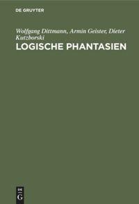 Cover: 9783110104158 | Logische Phantasien | Herbert Grasemann und seine Schachaufgaben