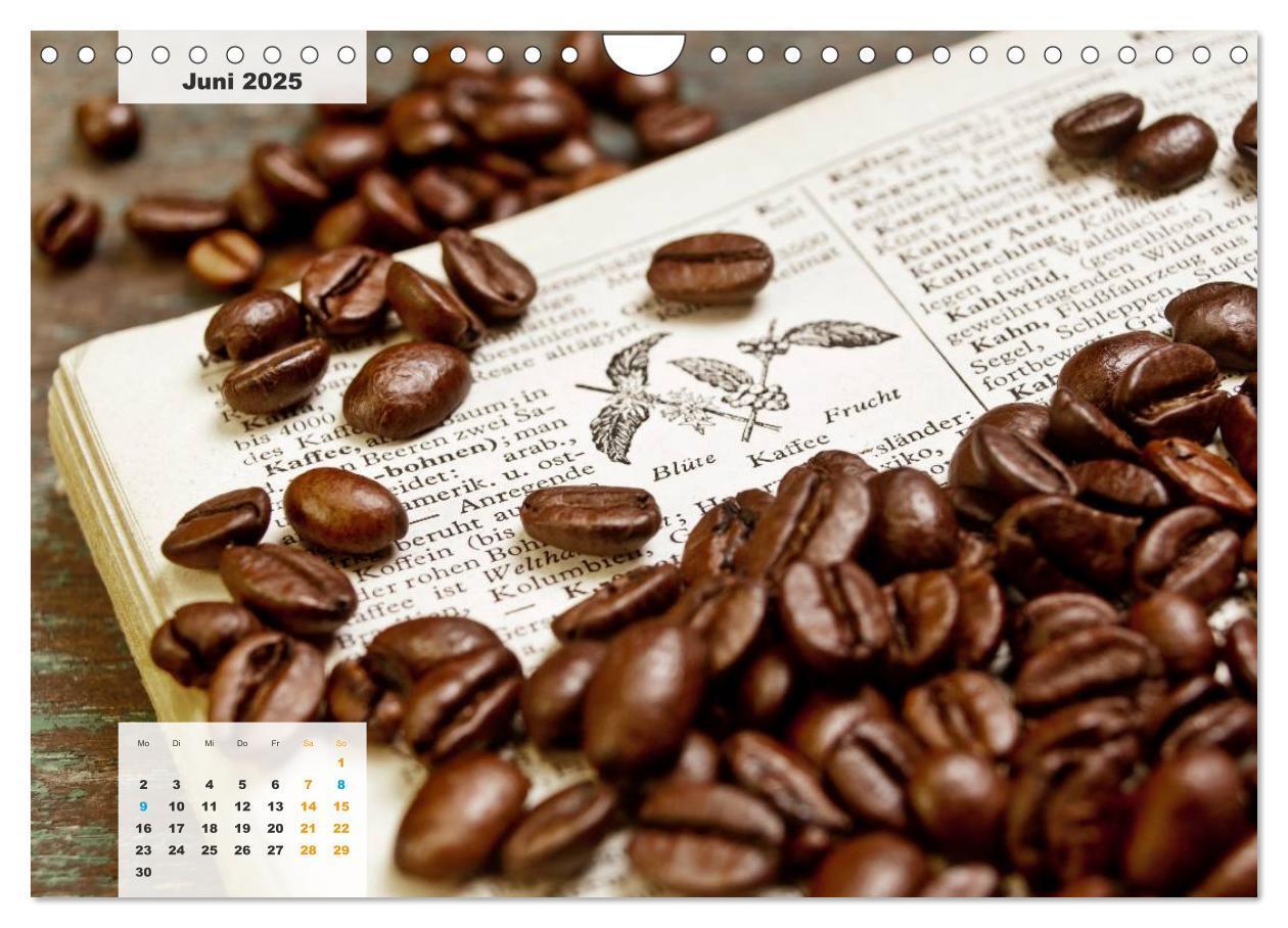 Bild: 9783435811984 | KAFFEE 2025 (Wandkalender 2025 DIN A4 quer), CALVENDO Monatskalender