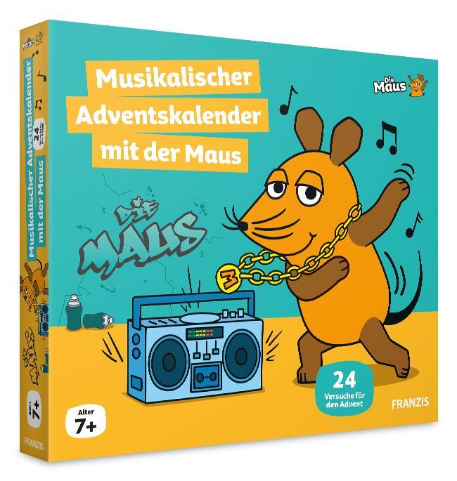Cover: 4019631672704 | Musikalischer Adventskalender mit der Maus | Franzis | Kalender