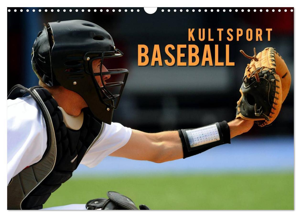 Cover: 9783435484409 | Kultsport Baseball (Wandkalender 2025 DIN A3 quer), CALVENDO...