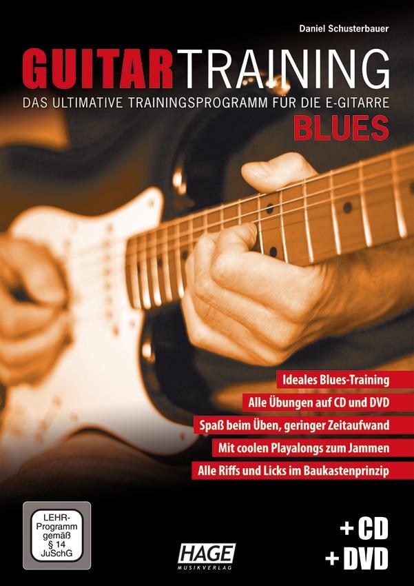 Guitar Training Blues + CD + DVD - Schusterbauer, Daniel