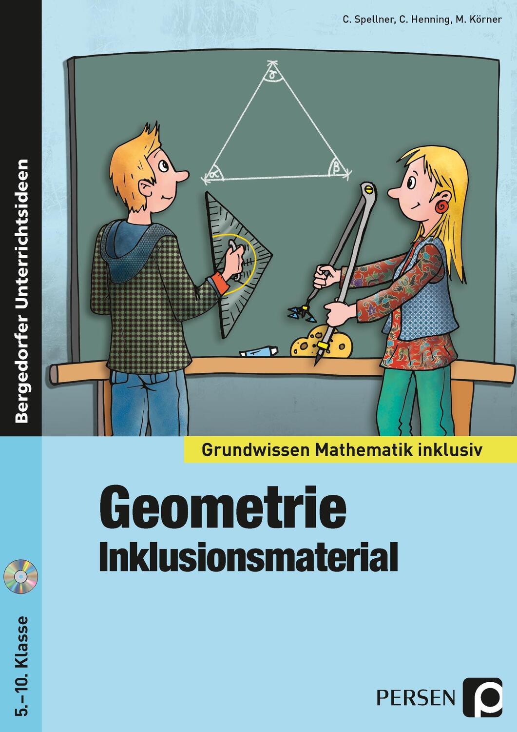 Cover: 9783403235965 | Geometrie - Inklusionsmaterial (5. bis 10. Klasse) | Spellner (u. a.)